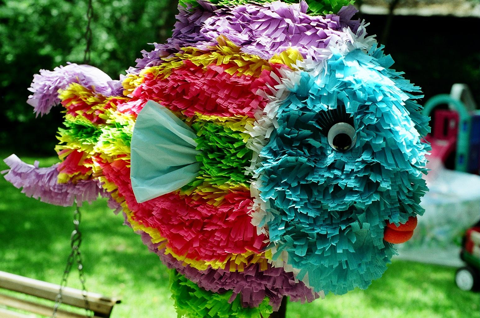 Make a Tropical Fish - Piñata Boy